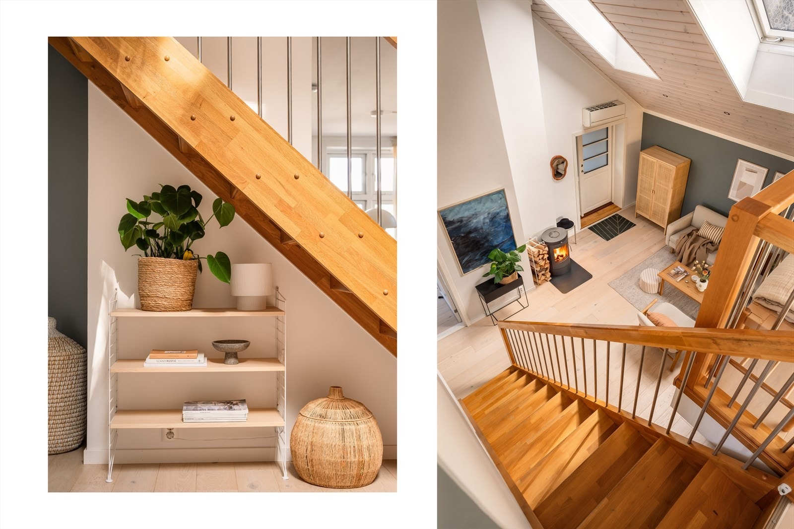 Velkommen opp i boligens loftetasje. Galleribilde