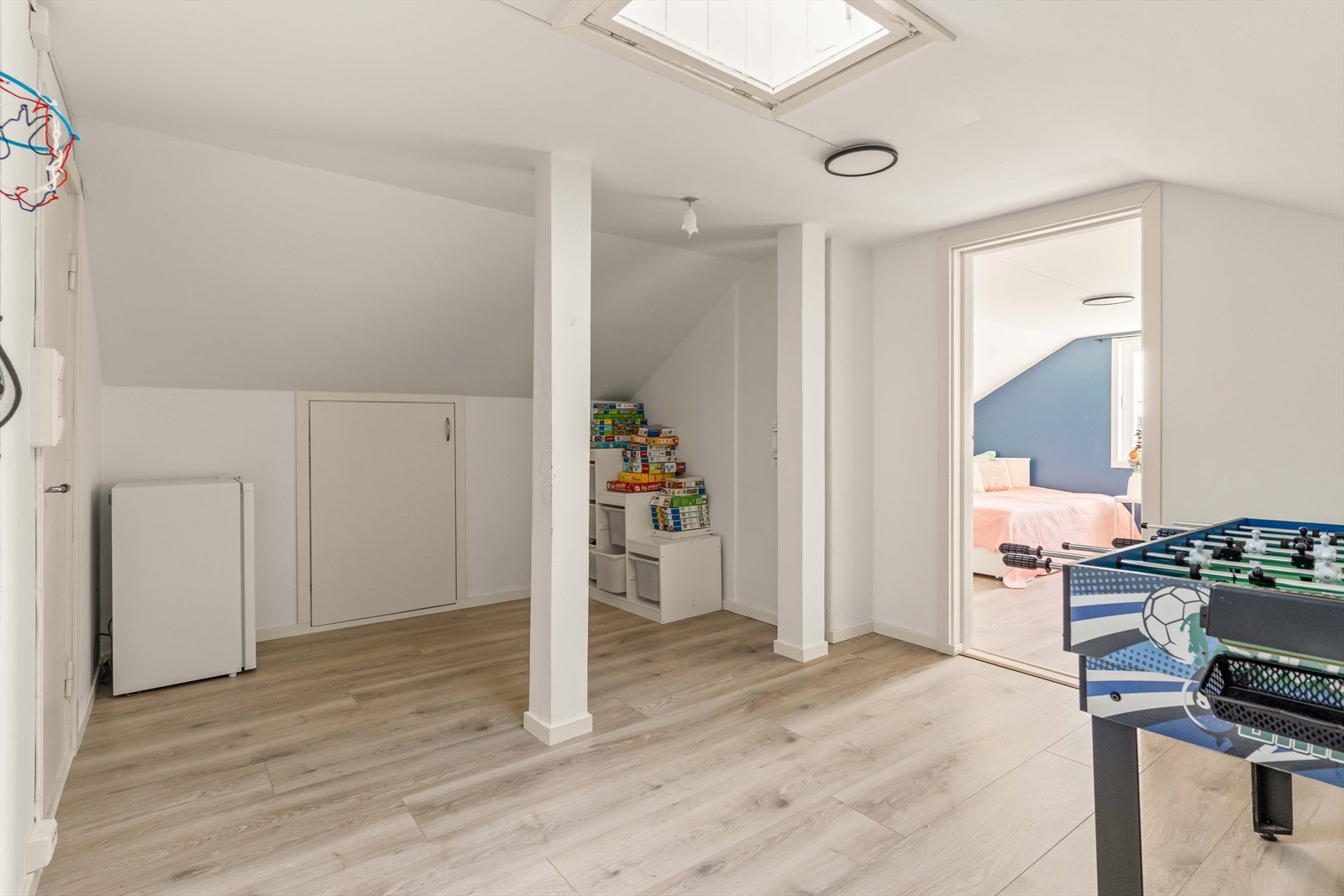Loftetasje (ikke godkjent for varig opphold og beboelse, se pkt. ferdigattest). Galleribilde