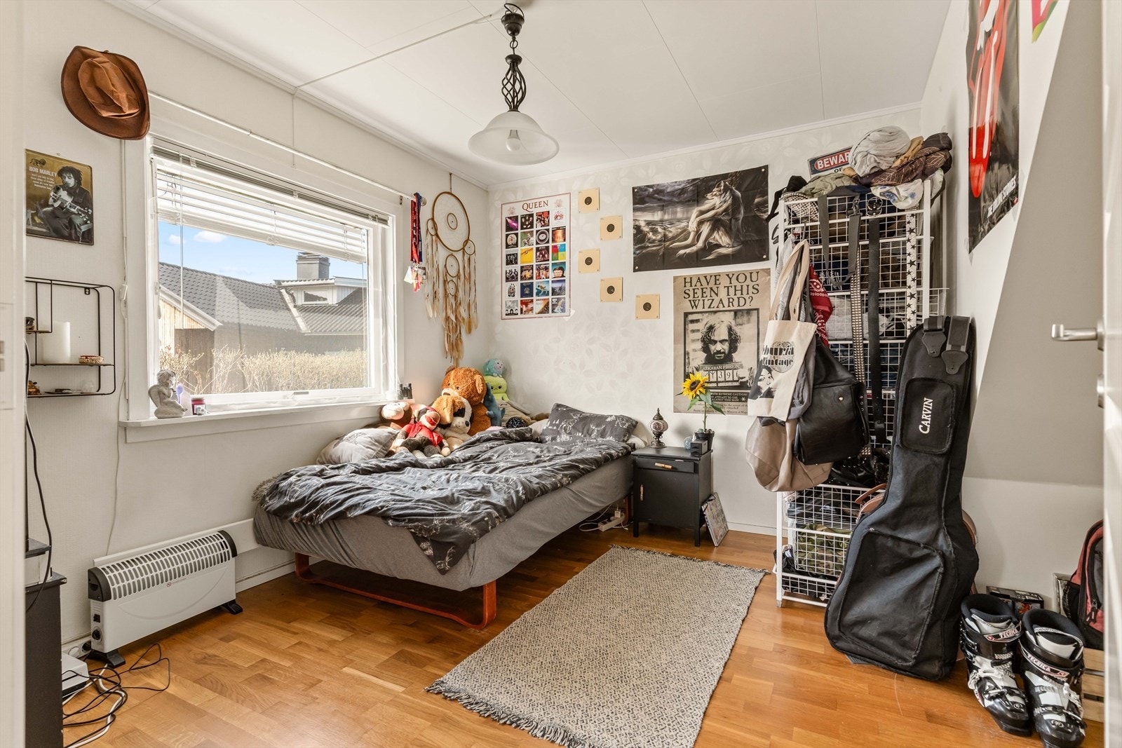Hybelen har to soverom, som gir god plass og fleksibilitet for beboerne. Galleribilde