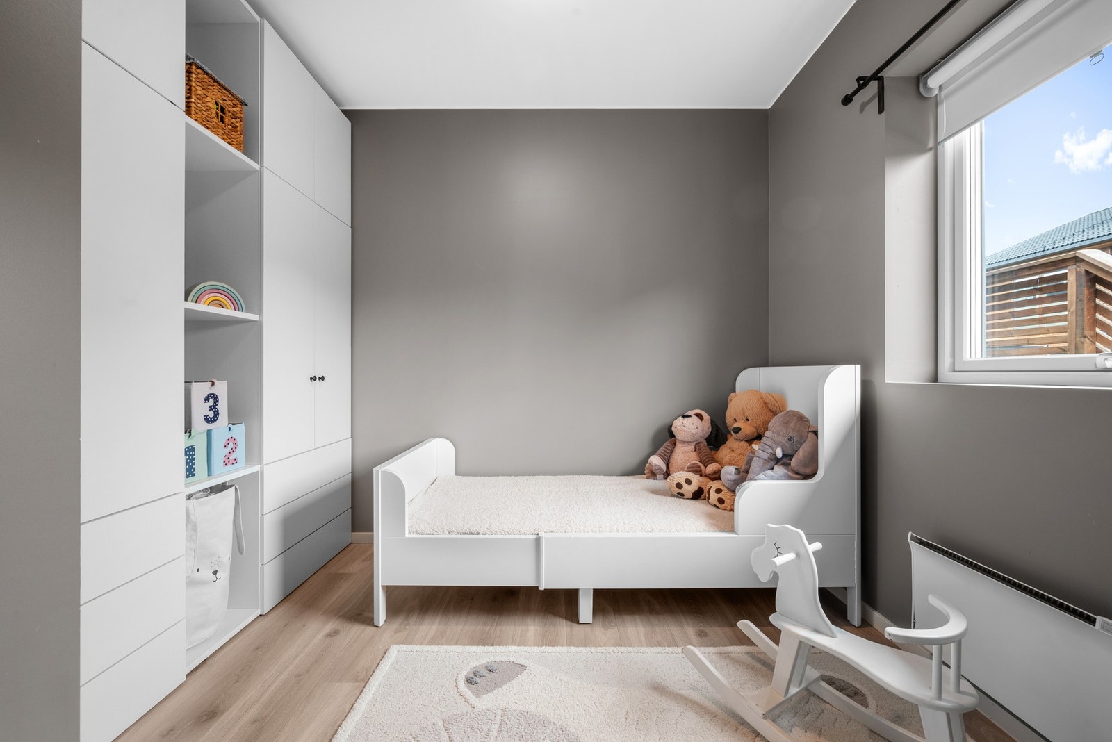 Soverom er på 7,5m². Galleribilde
