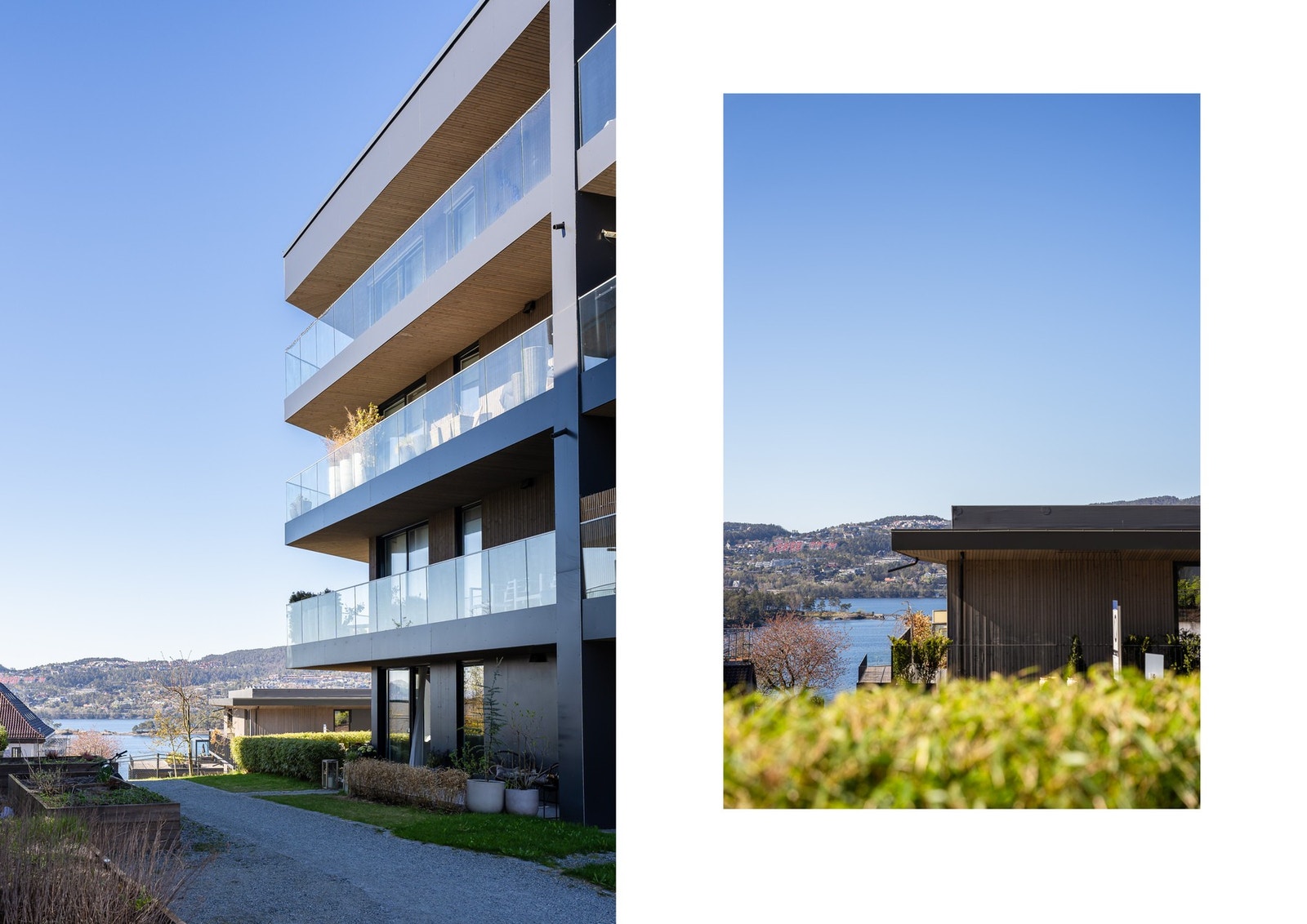 Dette er en nydelig og påkostet 3-roms leilighet i et område som gir deg følelsen av å være på resort, hver eneste dag! Galleribilde