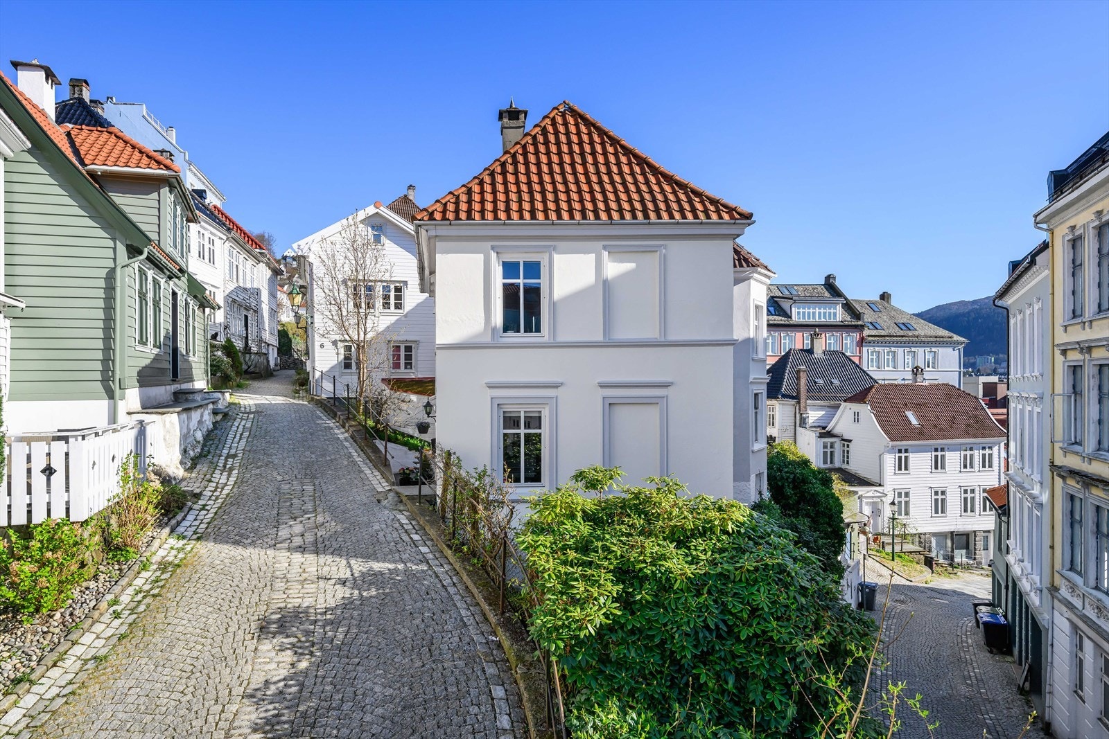 Det er kun få minutters gange til Bryggen og ellers alt sentrum har å by på. Galleribilde