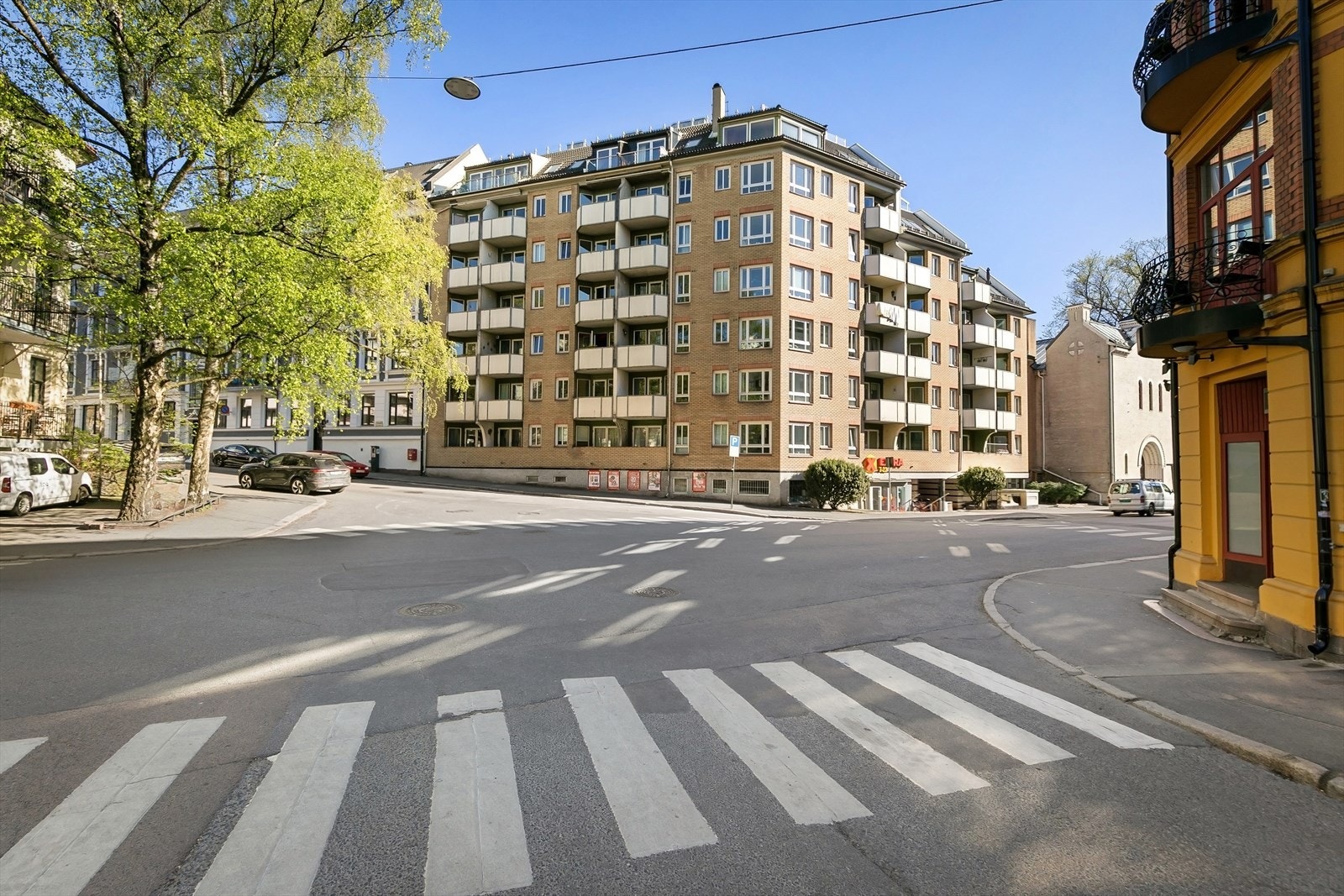 Beliggenheten er svært sentral på Majorstuen, med gangavstand til "alt". Galleribilde