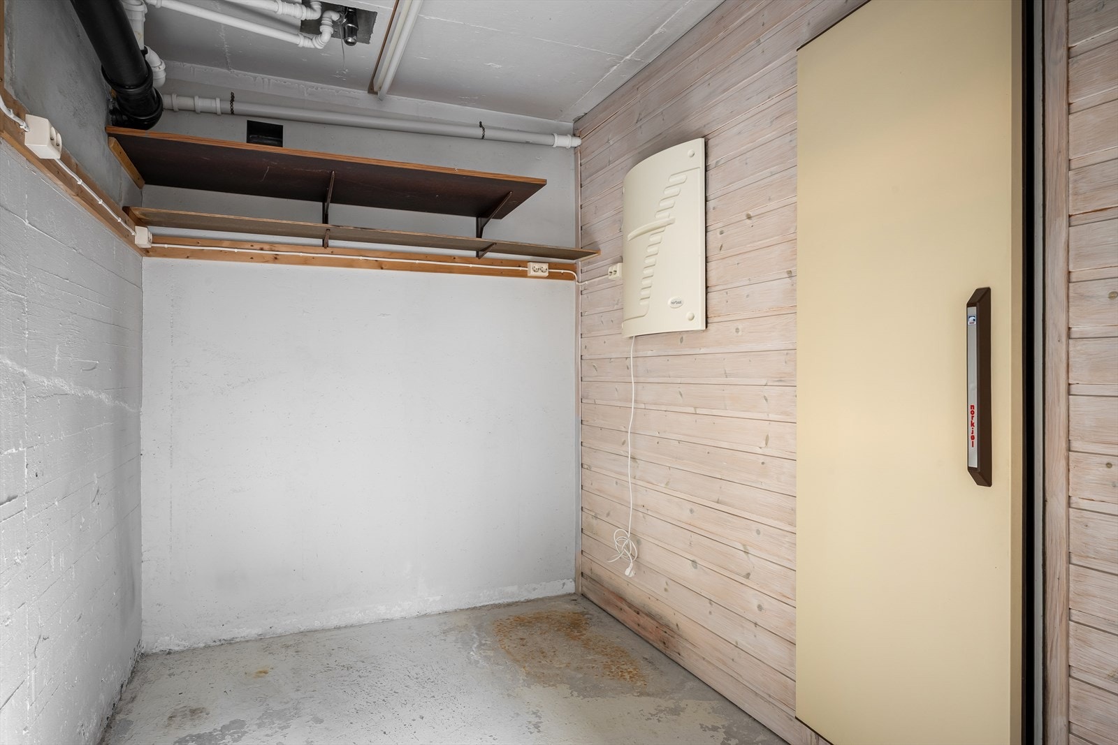 Flere boder gir gode oppbevaringsmuligheter. Galleribilde