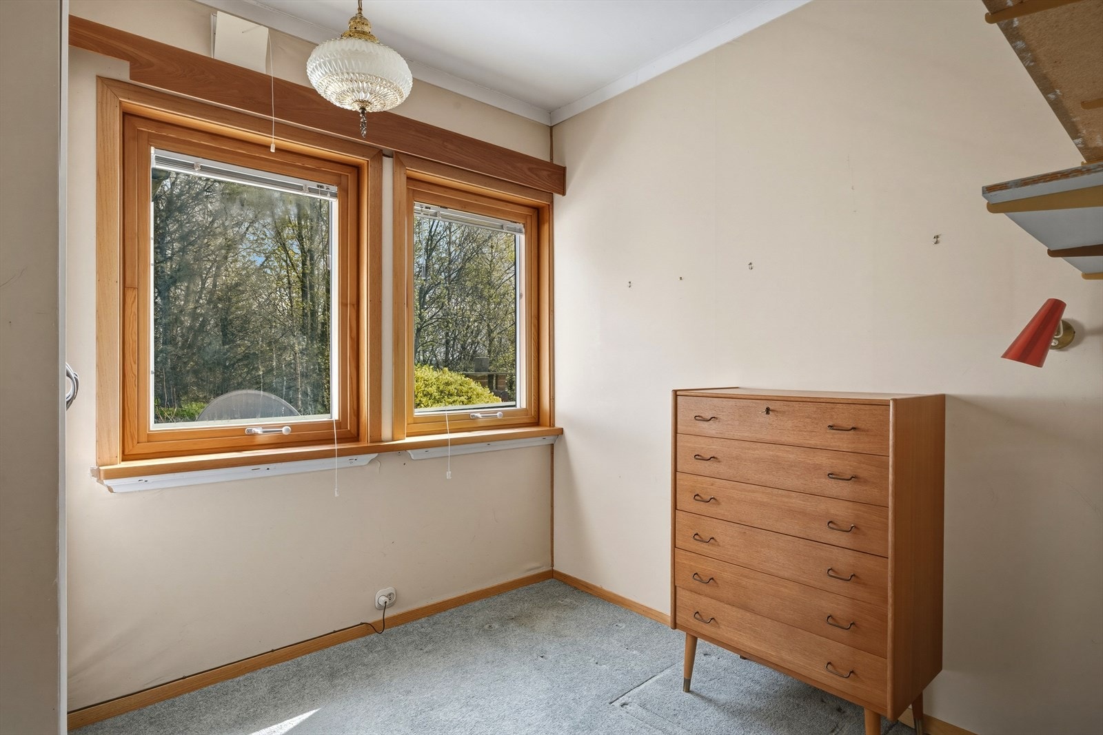 Boligens andre soverom i hovedetasjen. Galleribilde