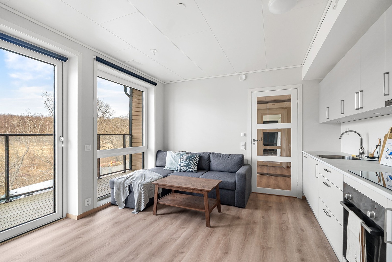 Leiligheten har også én bod i tilknytning til leiligheten i gangarealet. Galleribilde