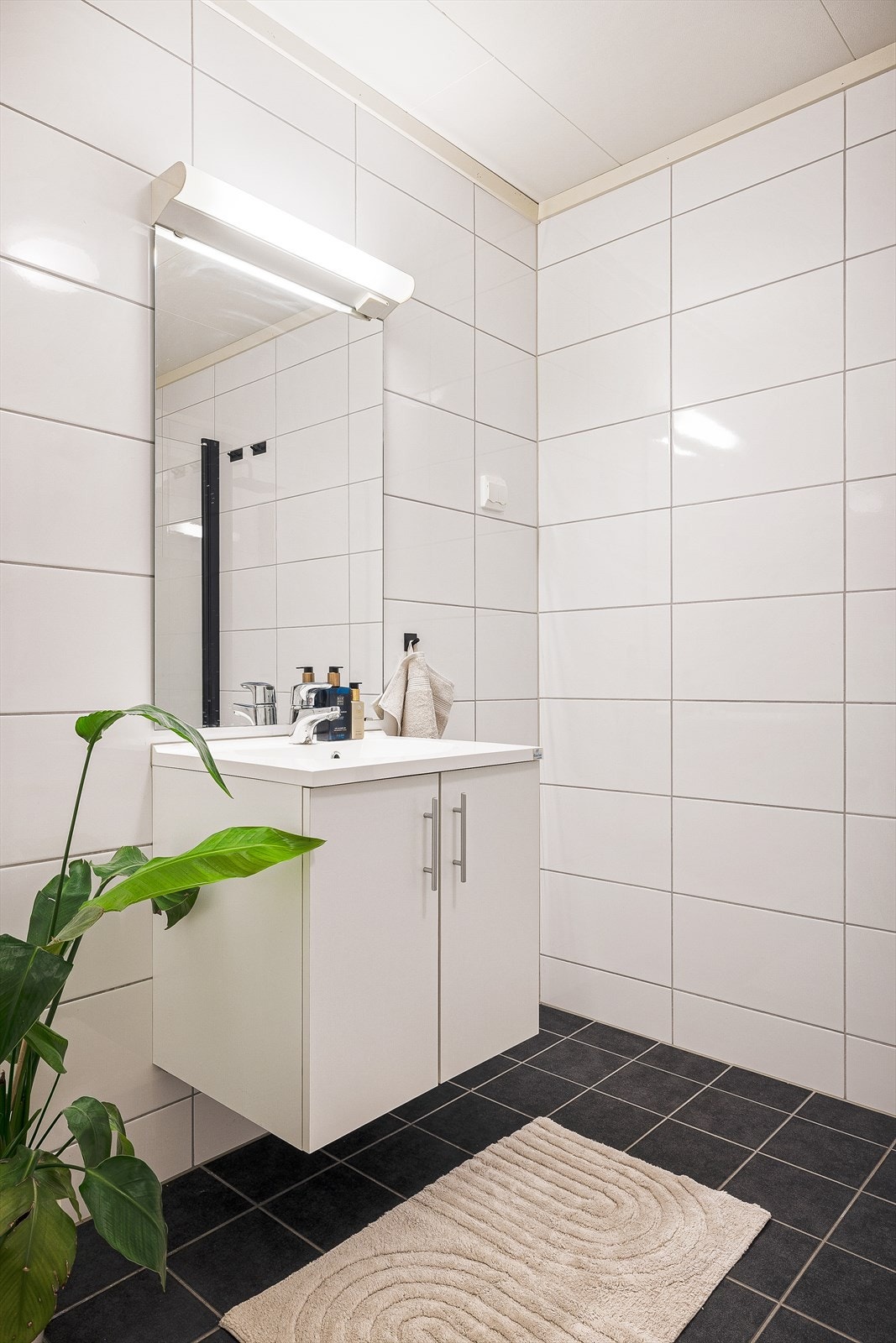 Det er varme i gulv for ekstra komfort. Galleribilde