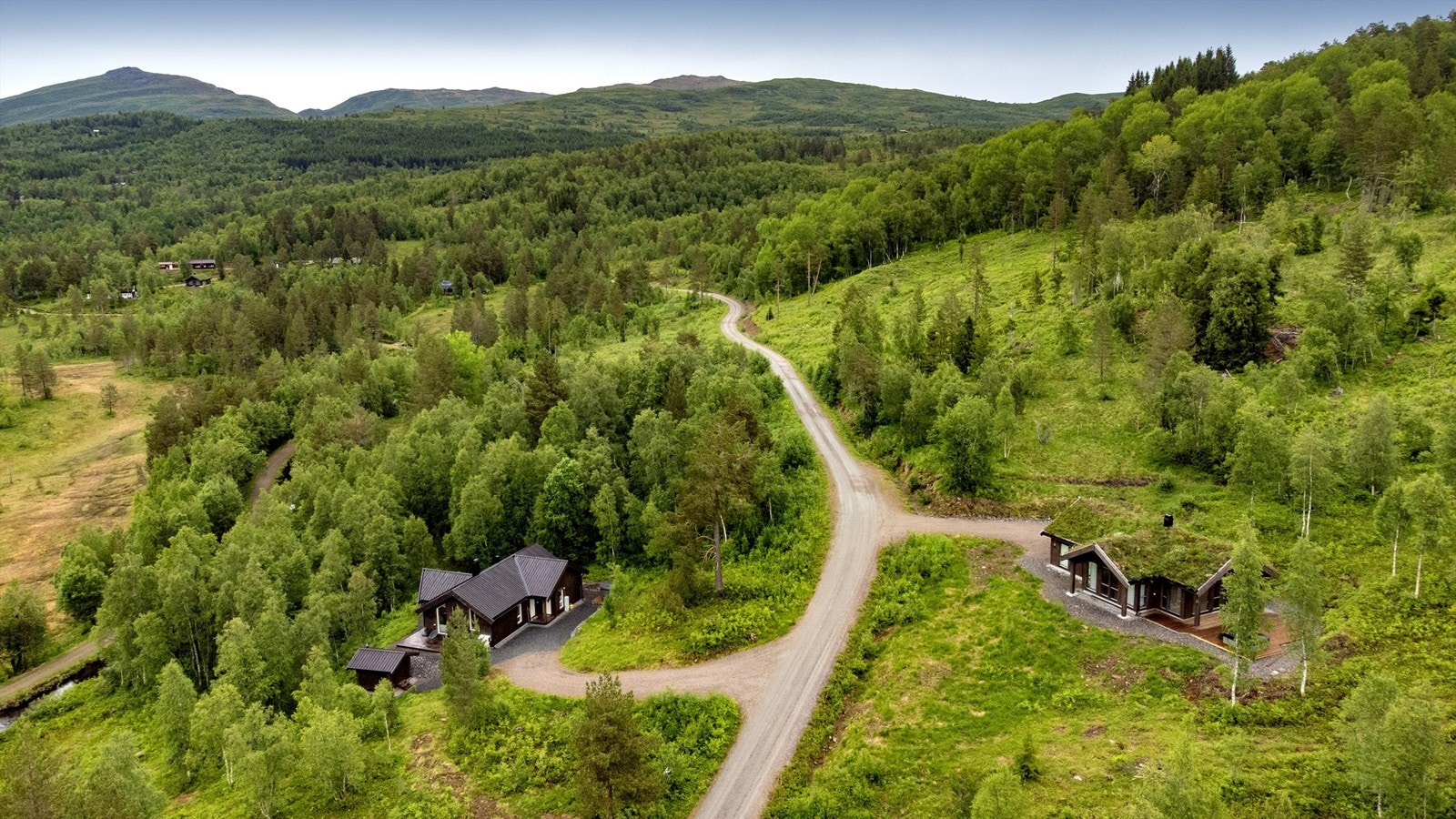 Områdebilde - dagens hyttebebyggelse Galleribilde