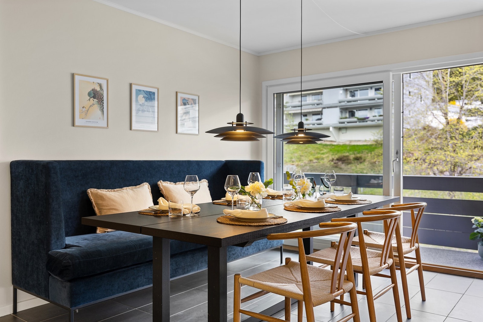 Spiseplassen er perfekt for sosiale måltider med venner og familie Galleribilde