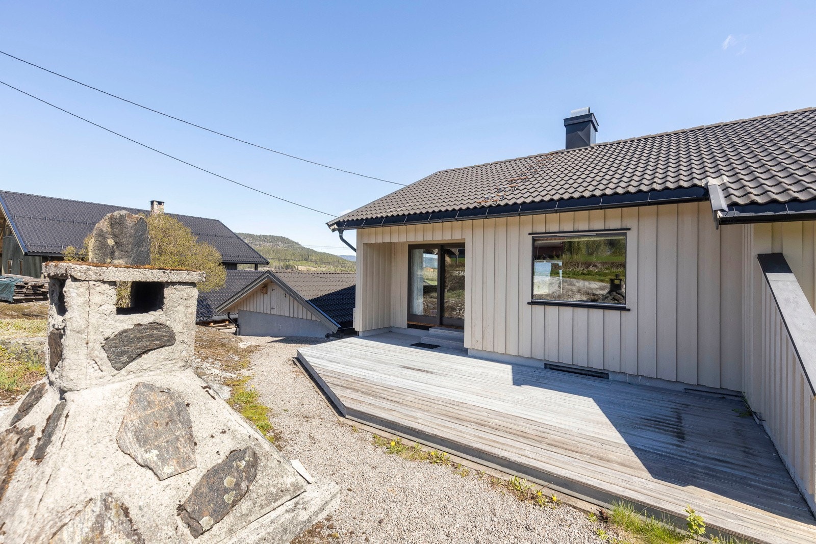 Hyggelig uteområde Galleribilde