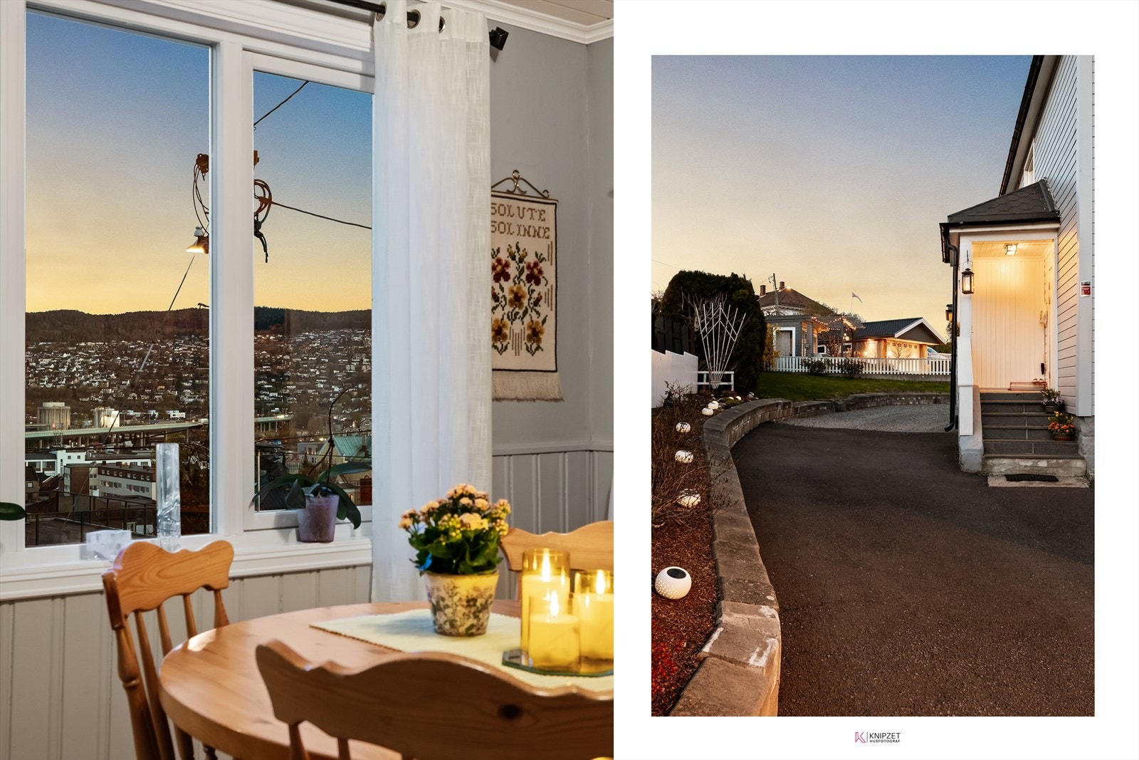 Stemningsfulle bilder fra både inne- og uteområdene. Galleribilde