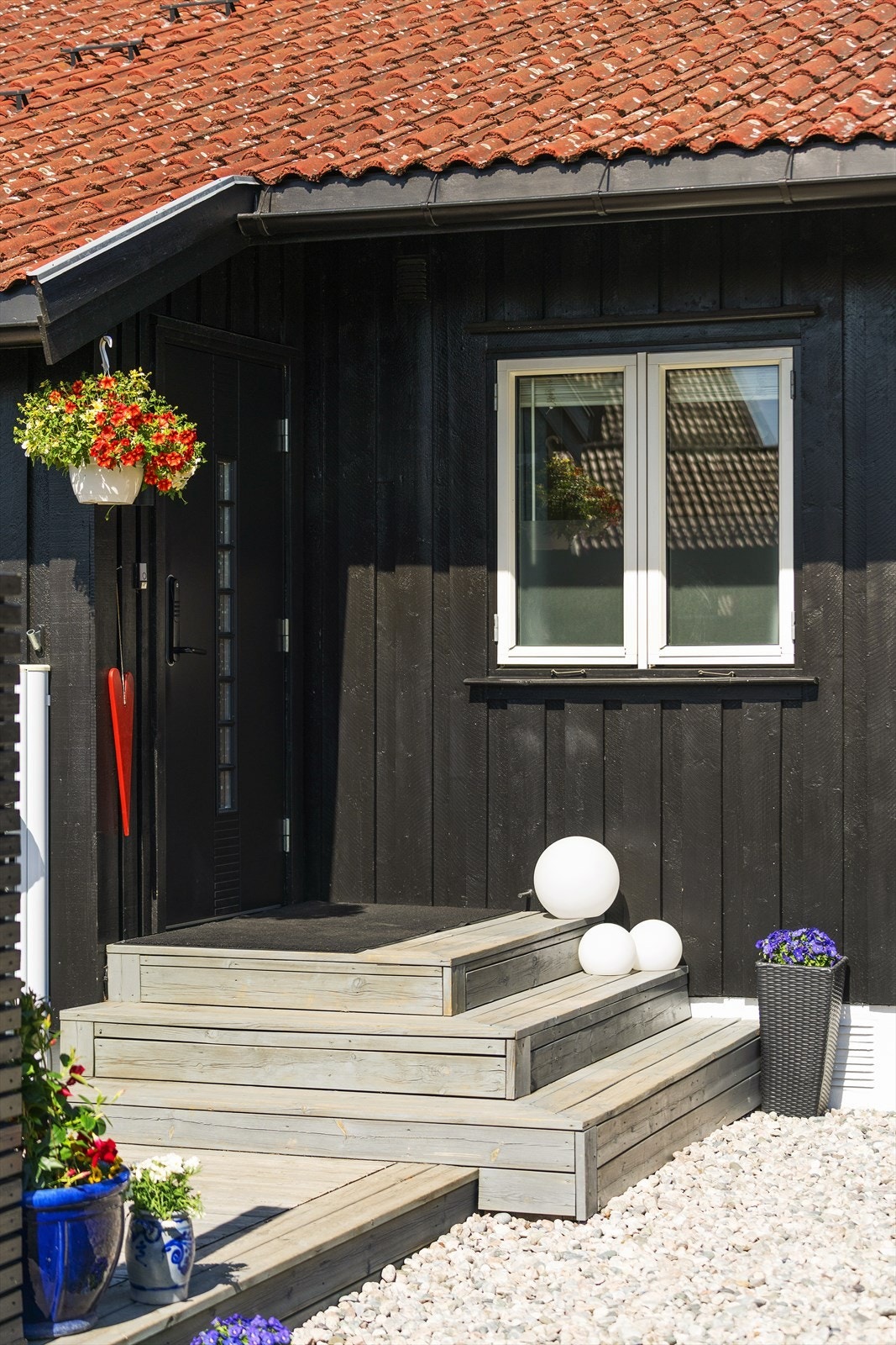 Hyggelig inngangsparti Galleribilde