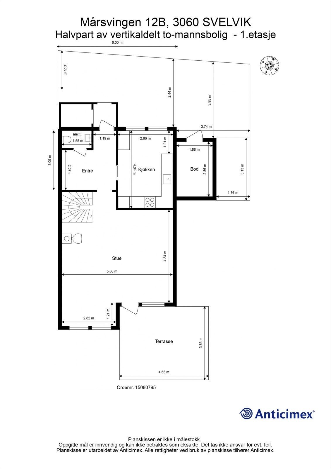 Plantegning - 1. etasje Galleribilde