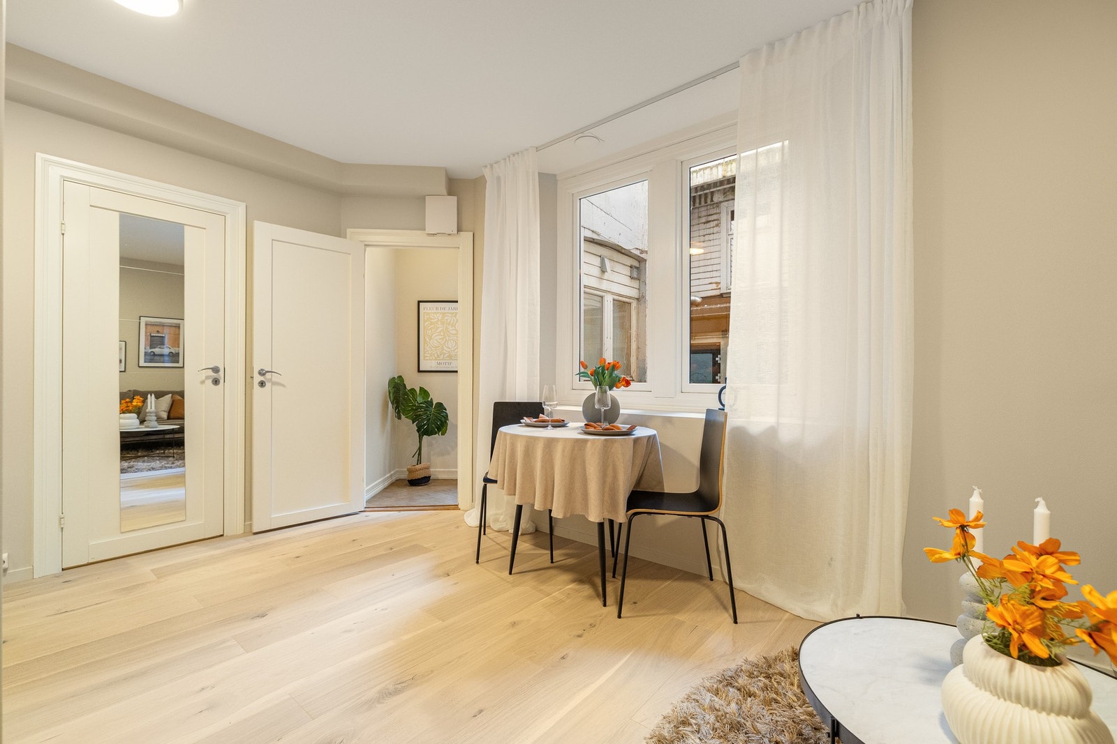 Lyst og innbydende Galleribilde