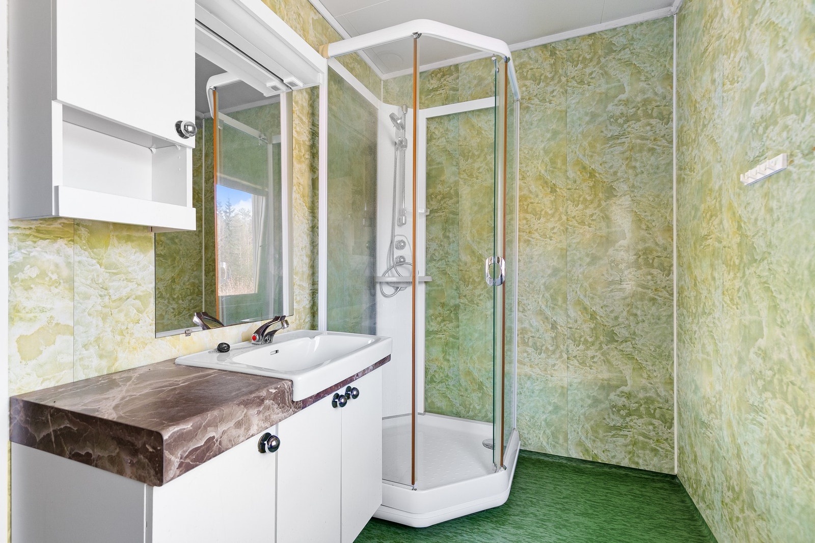Badet er gitt TG3 i tilstandsrapporten. Galleribilde