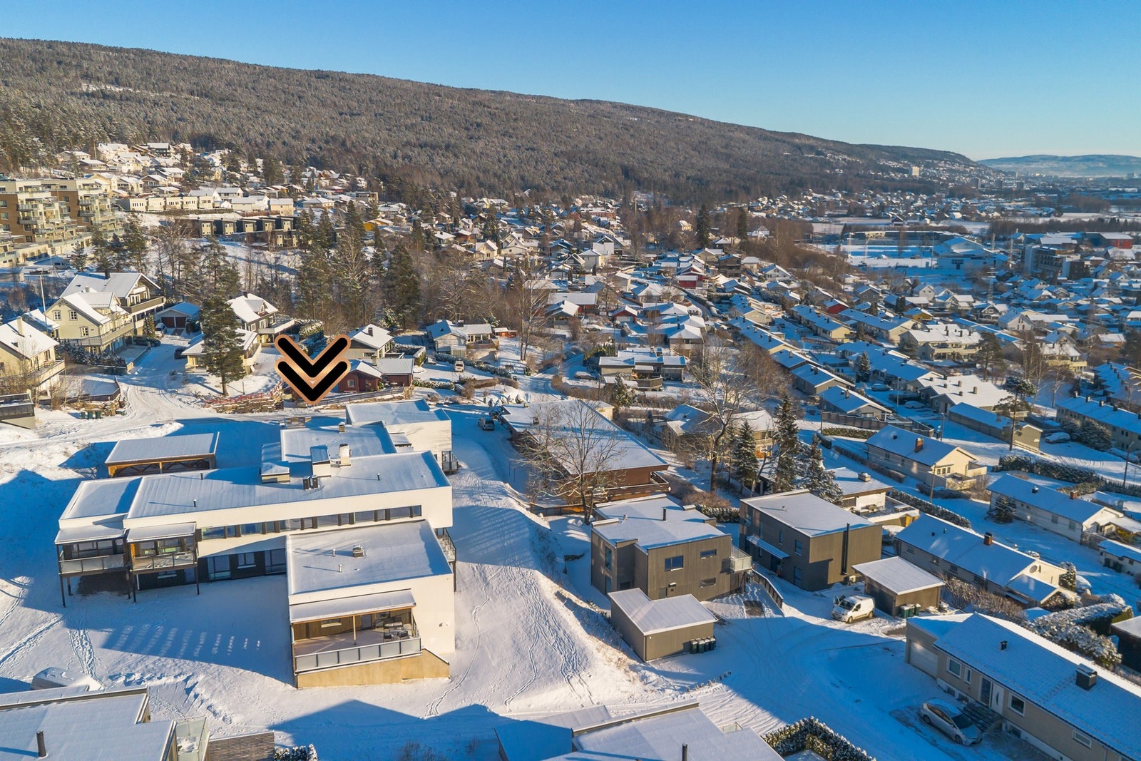 Lys og moderne 2-roms leilighet i attraktive Tunvollveien 13C Galleribilde