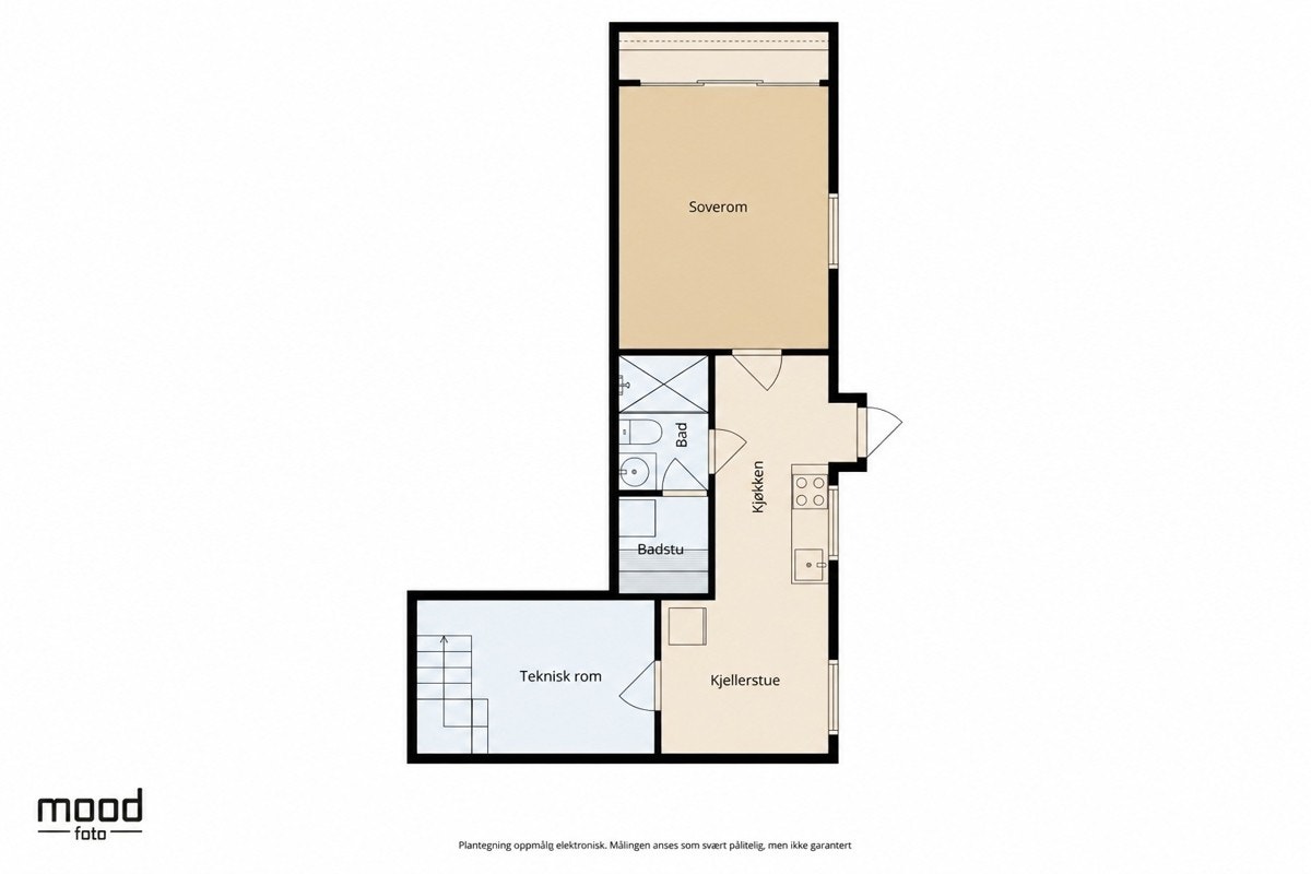 plantegning_teknisk_rom Galleribilde