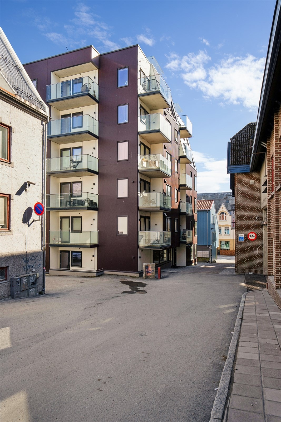 Minuttet Borettslag er et moderne leilighetsbygg oppført i 2020. Galleribilde