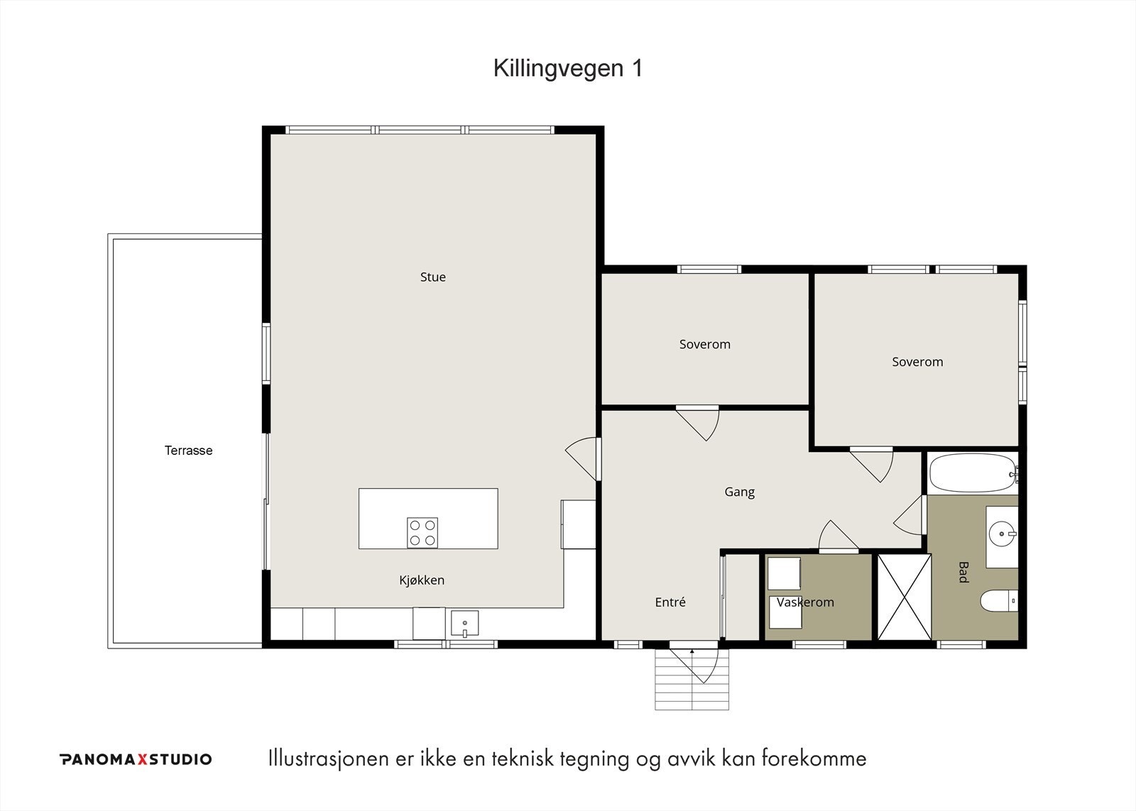 Plantegning | 1. etasje Galleribilde