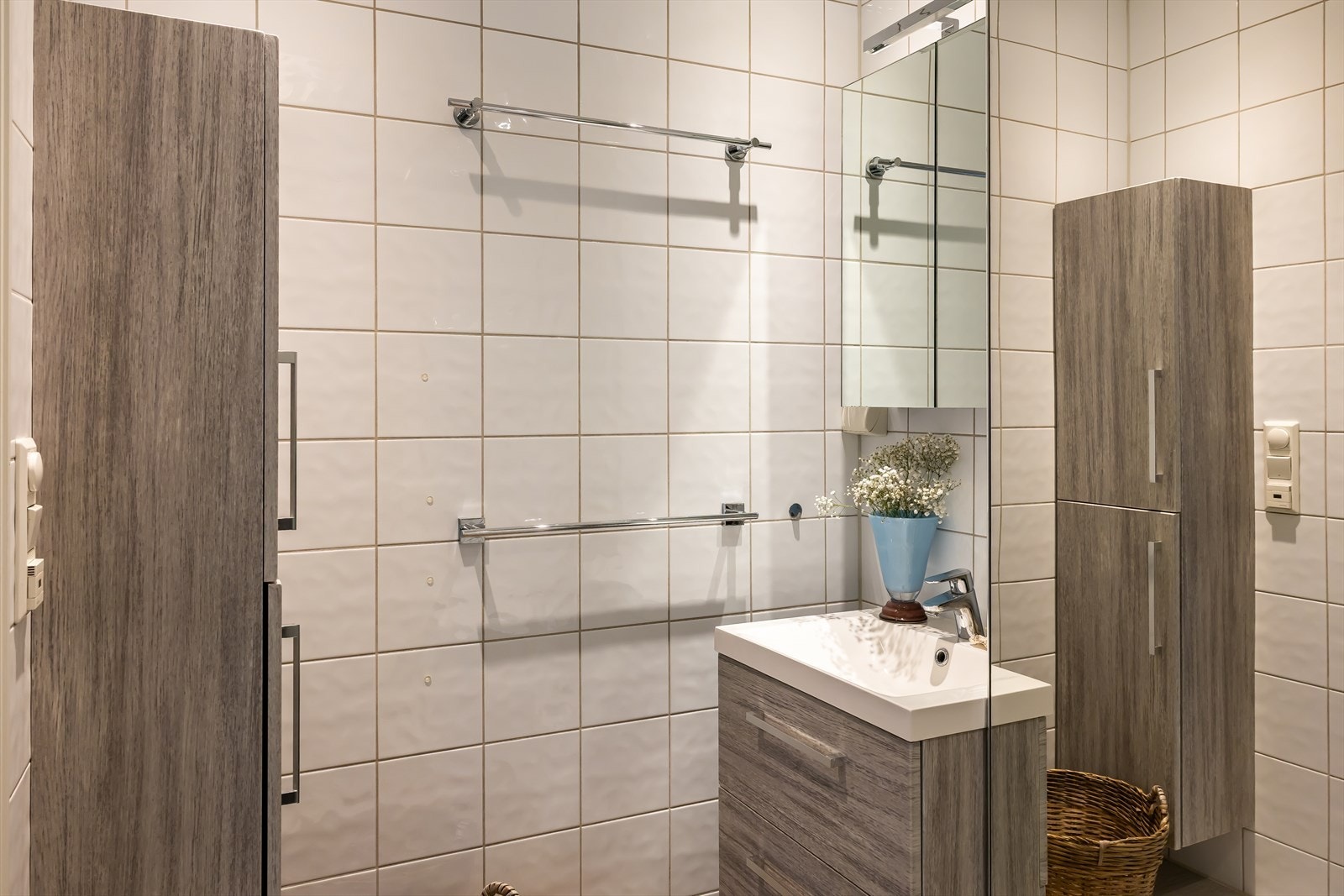 Badet er utstyrt med mekanisk avtrekk for god ventilasjon. Galleribilde