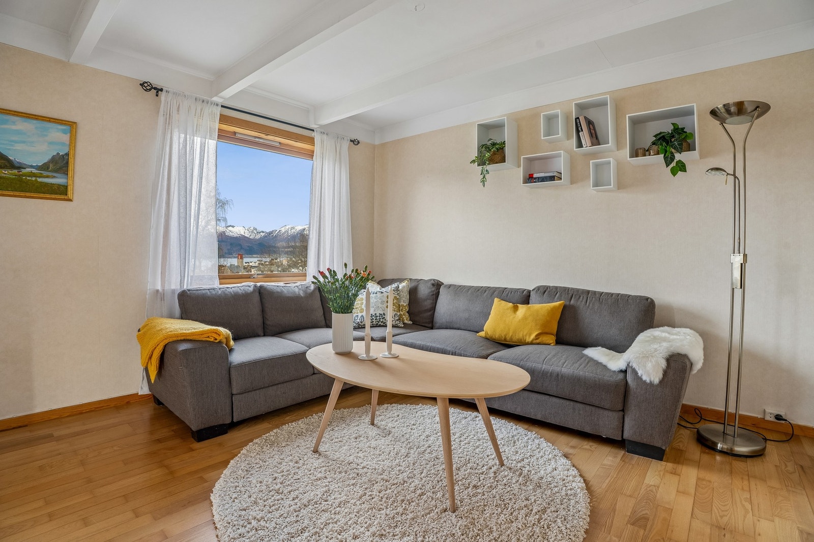 God plass til sofakrok Galleribilde
