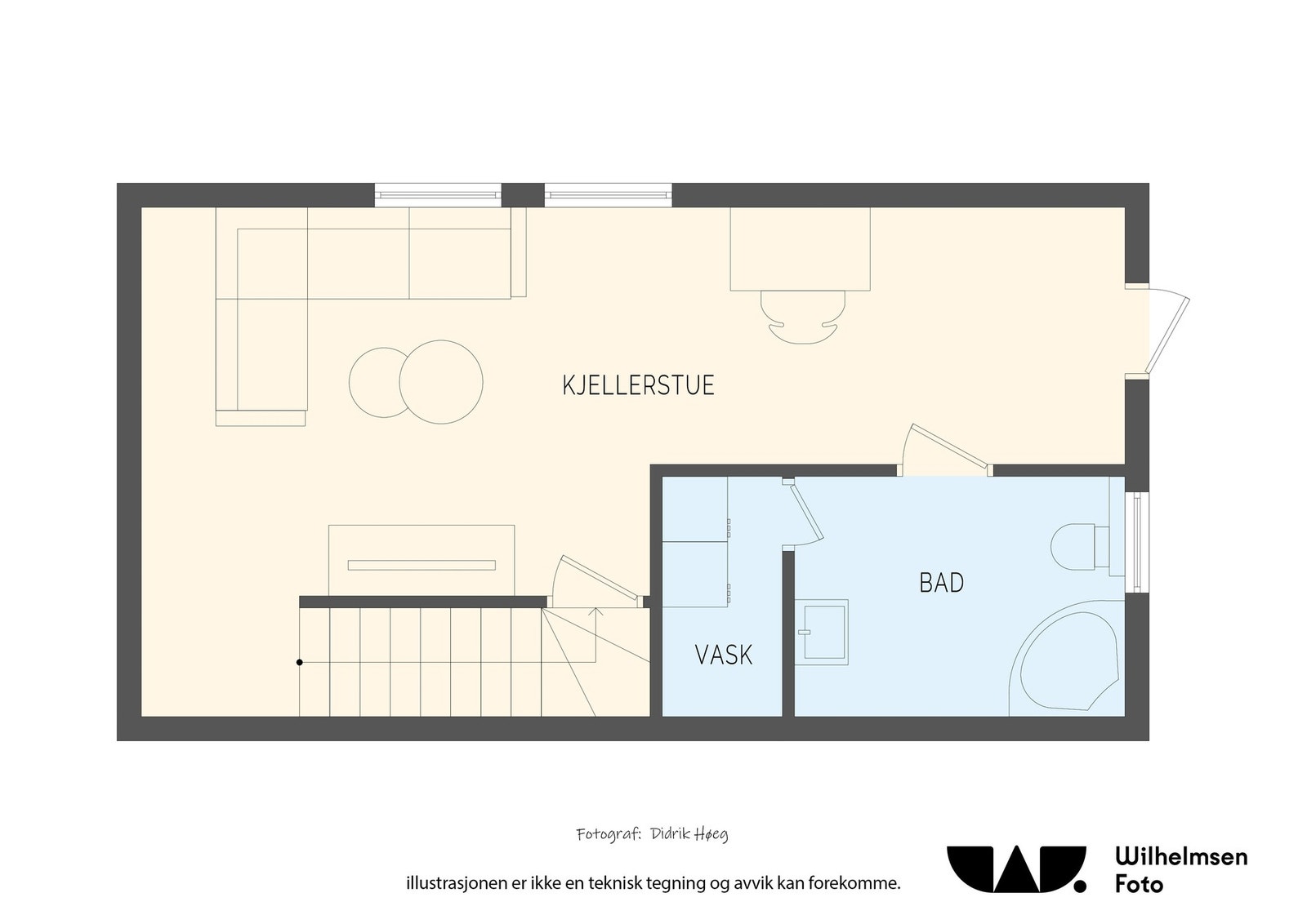 Plantegning u.etasje Galleribilde