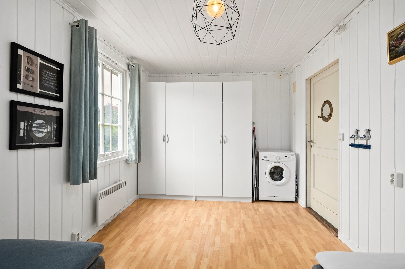 Her er det også opplegg for vaskemaskin Galleribilde