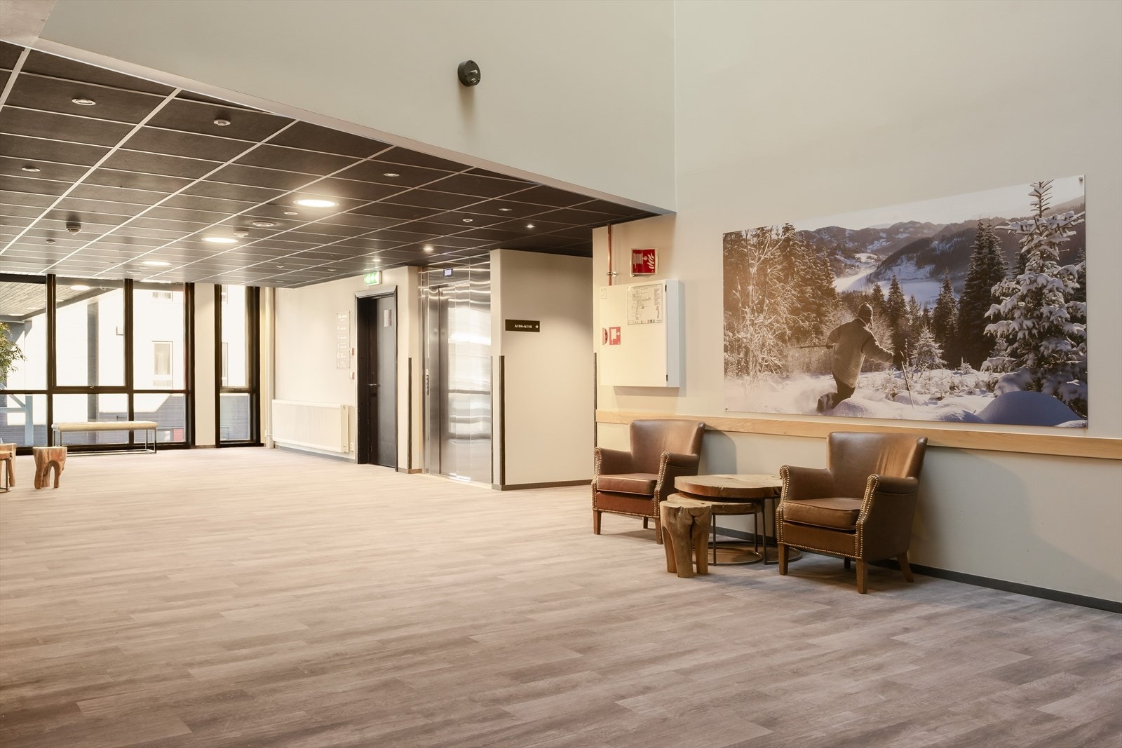 Innbydende fellesarealer ønsker deg velkommen hjem. Galleribilde