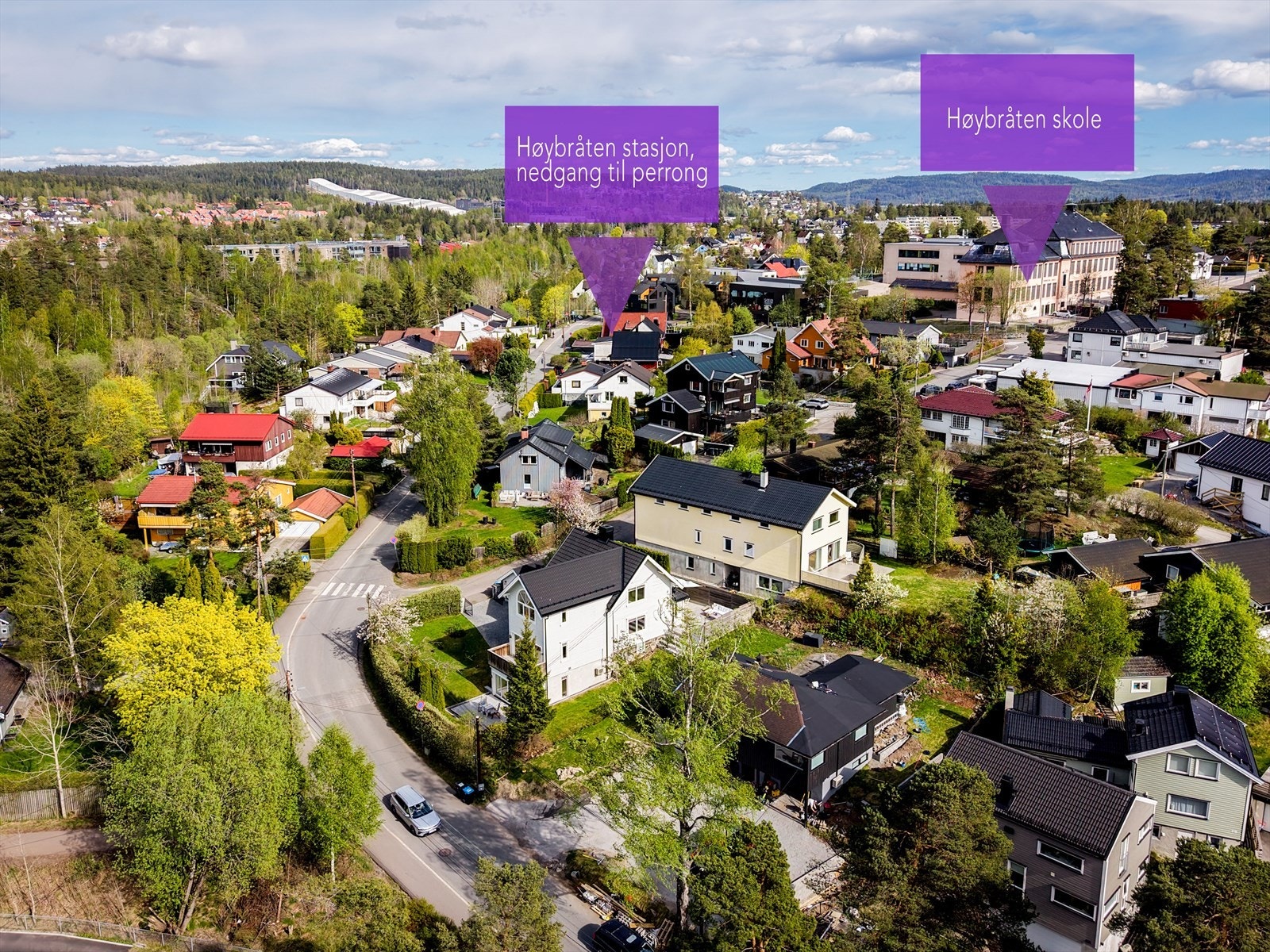 I tillegg er det kort vei til Østmarka med flotte turmuligheter året rundt. Galleribilde