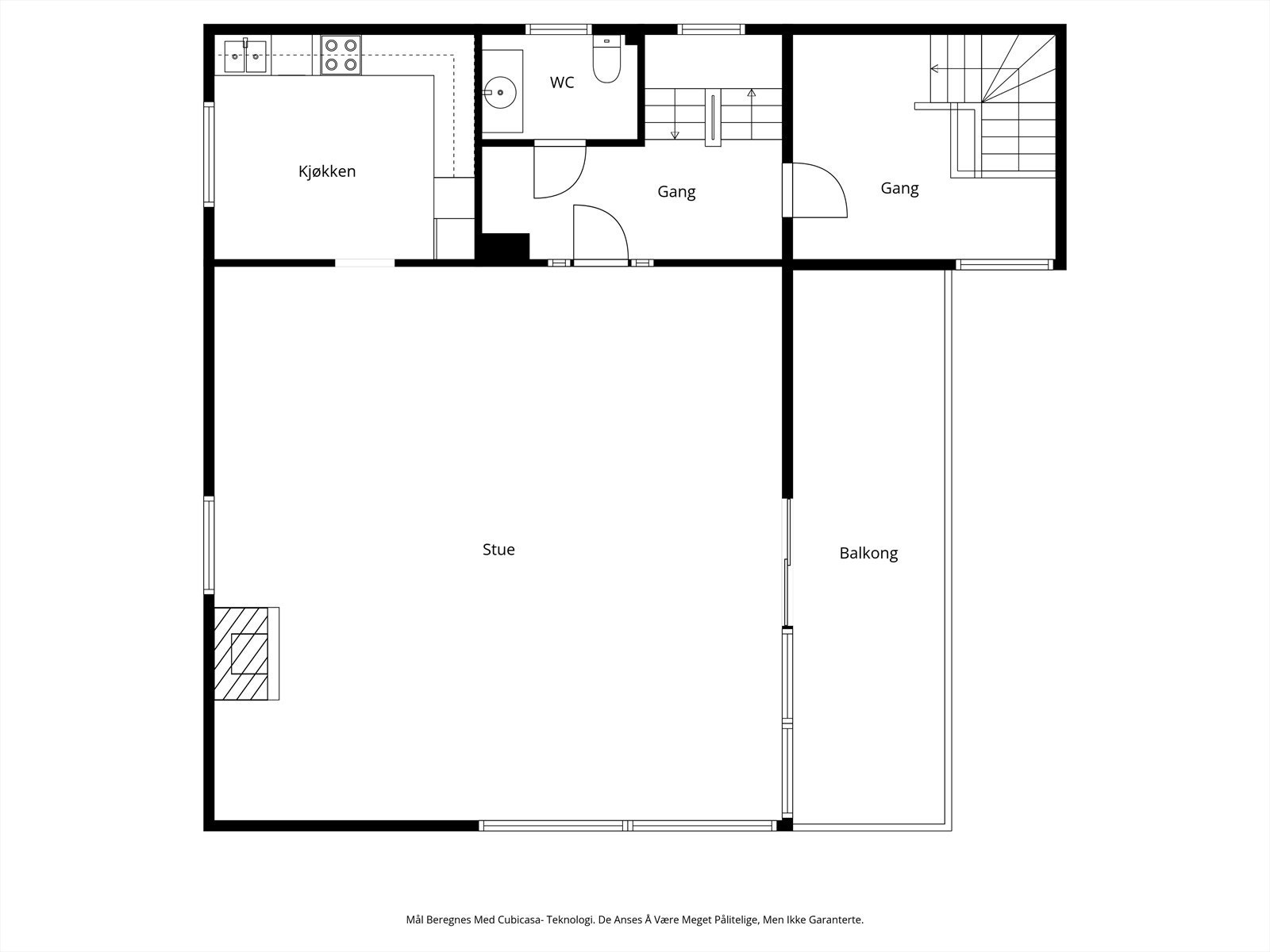 Plantegning Hovedetasje Galleribilde