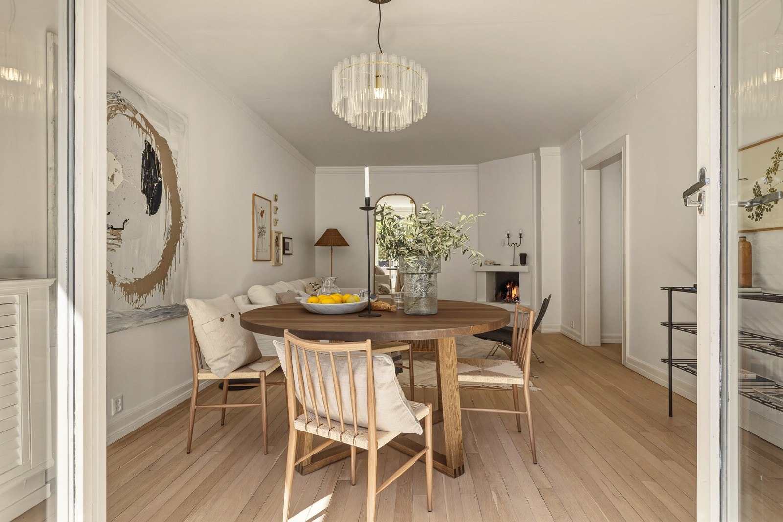 Leiligheten har de siste årene blitt pent oppgradert. Galleribilde