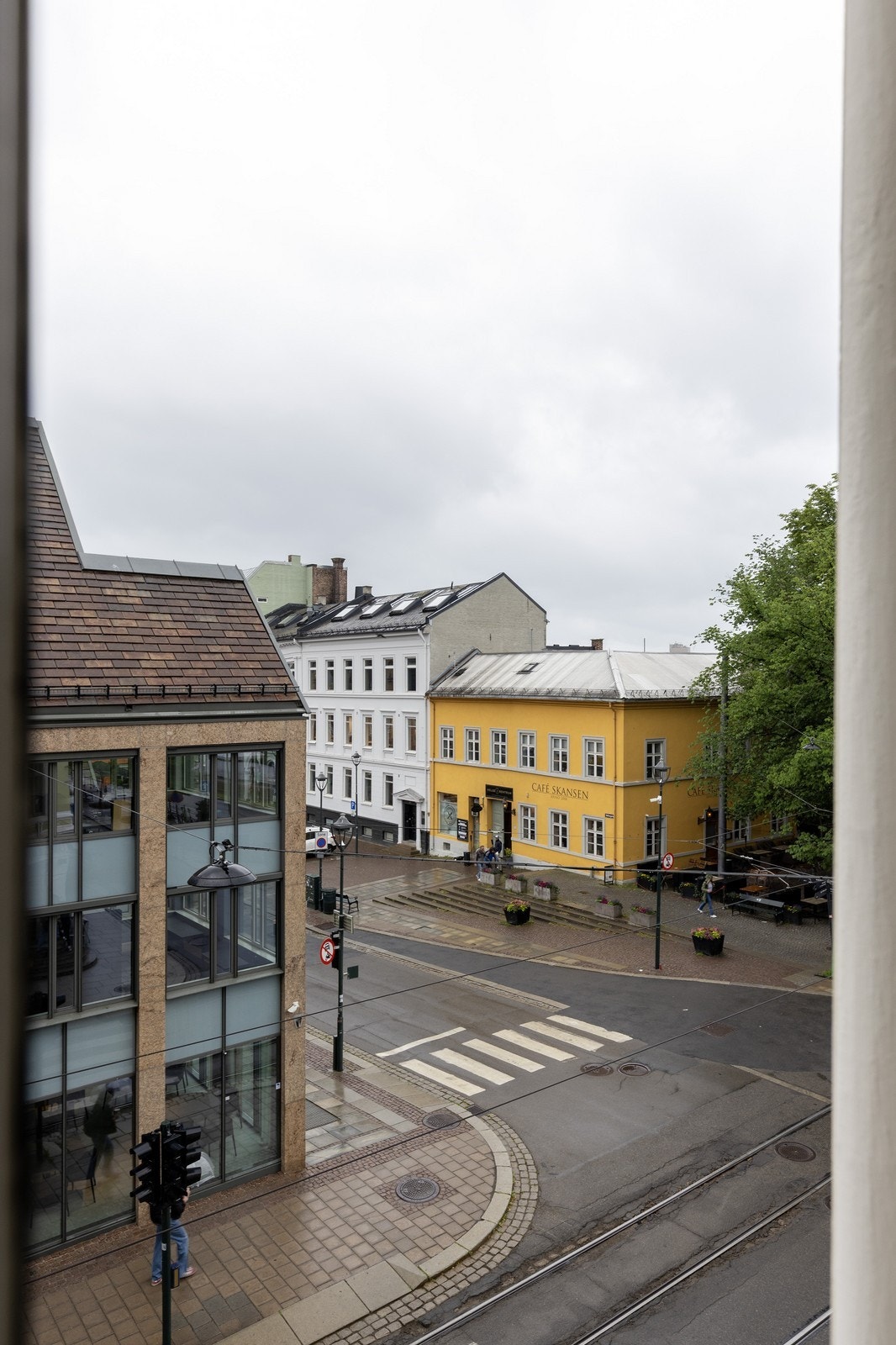 Utsikt fra leiligheten. Galleribilde