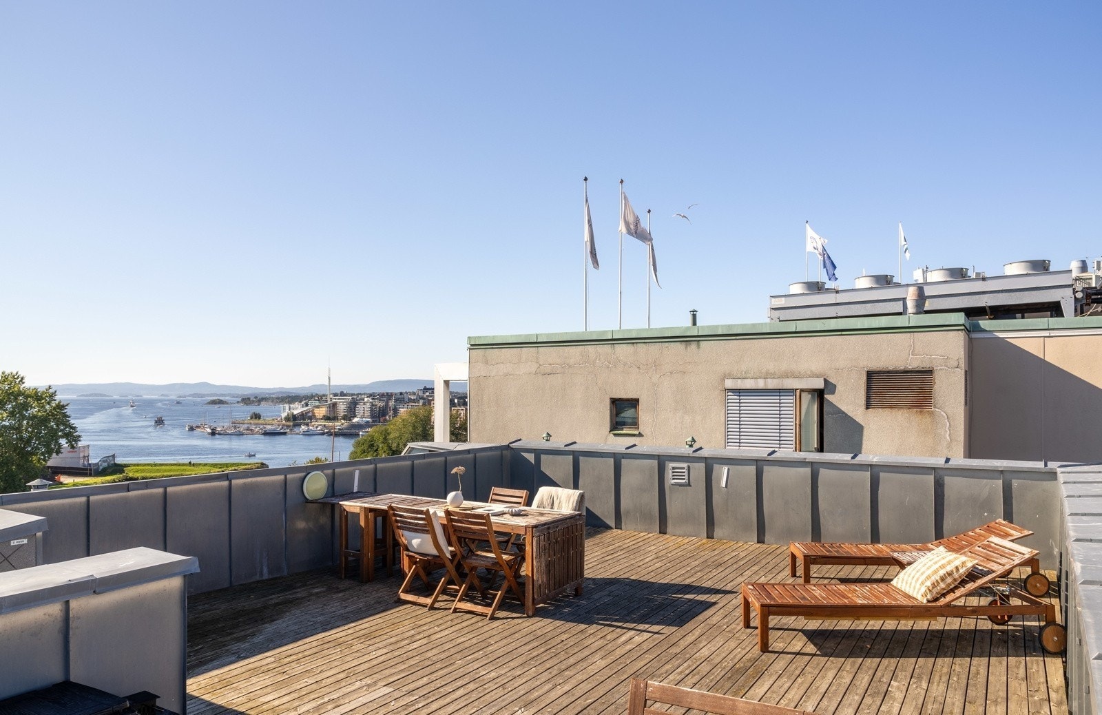 Felles takterrasse! Galleribilde