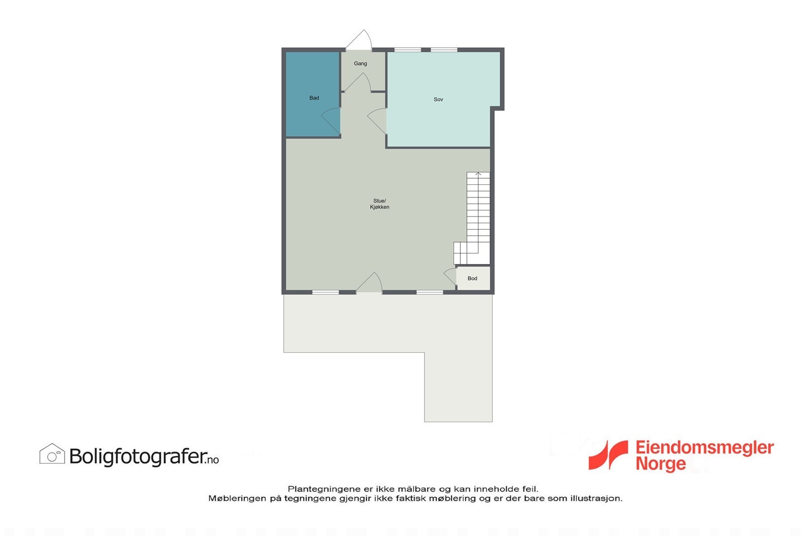 Plantegning 2.etasje Galleribilde