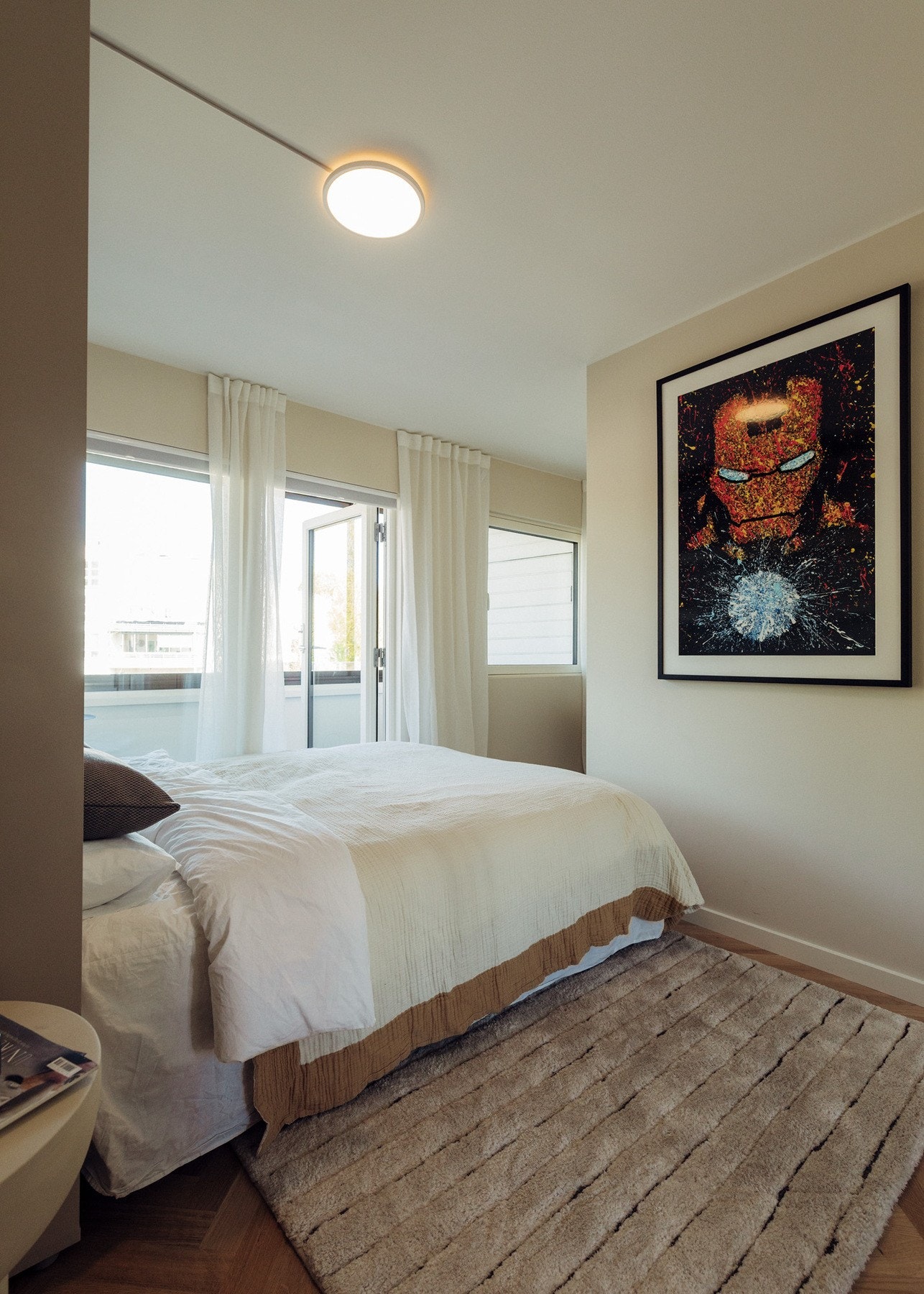 Soverom nummer to er i dag benyttet som gjesterom og kontor av selger. Galleribilde
