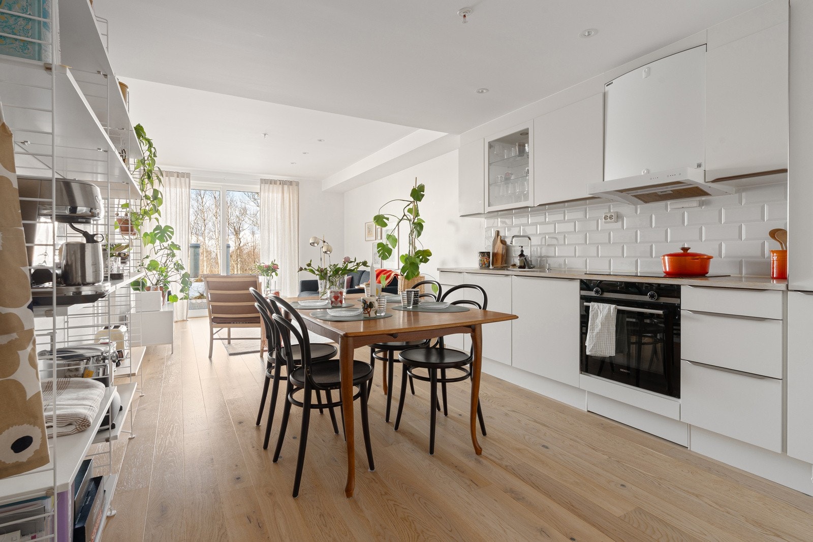 Leiligheten er ny i 2020 og har gjennomgående moderne standard