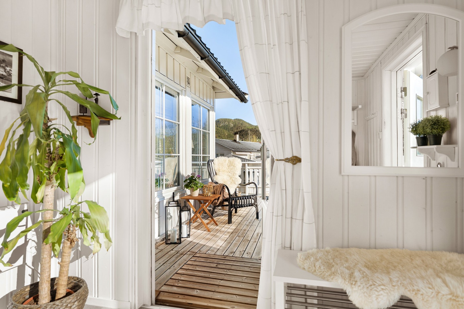 Utgang til balkongen Galleribilde
