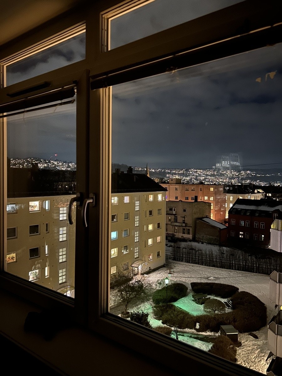 Utsikt fra leiligheten Galleribilde