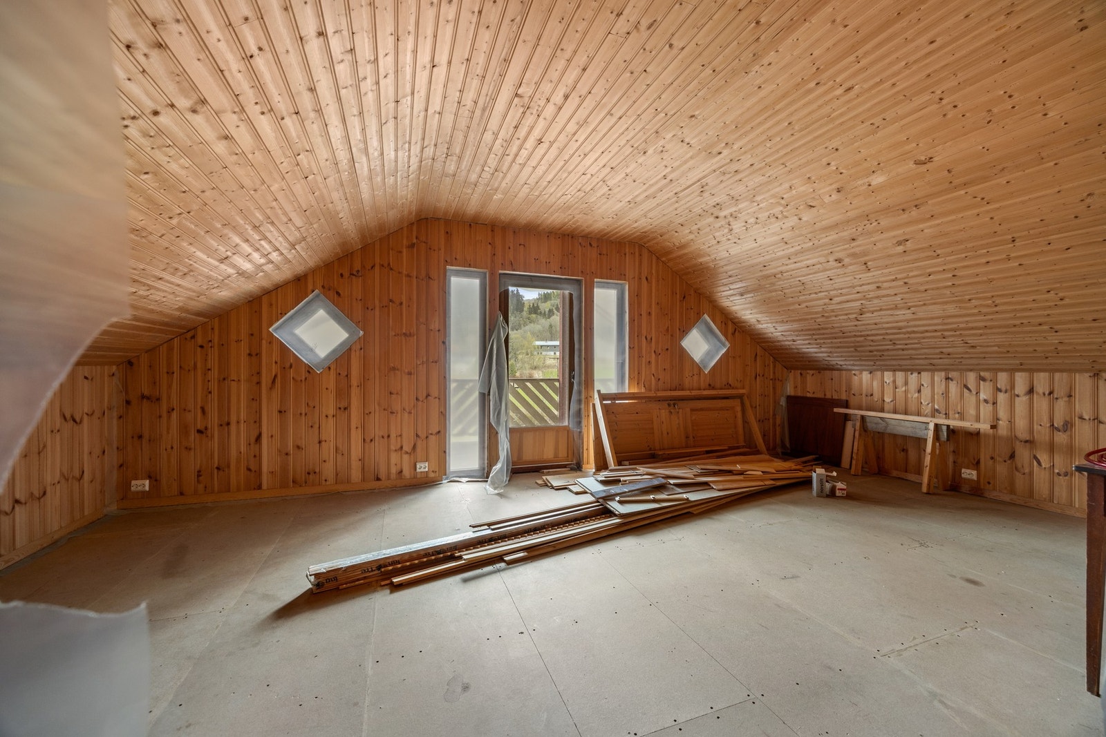 Loftstue - 20 kvm. Galleribilde