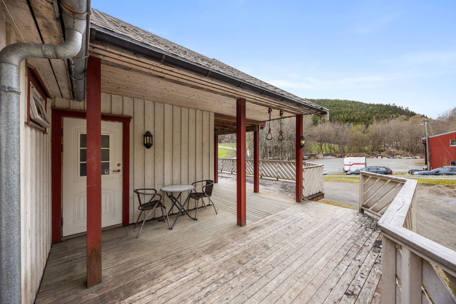 Det er også inngang via bod. Galleribilde