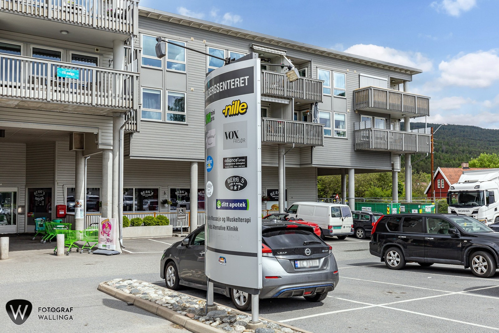 Kort vei til ulike servicetilbud Galleribilde