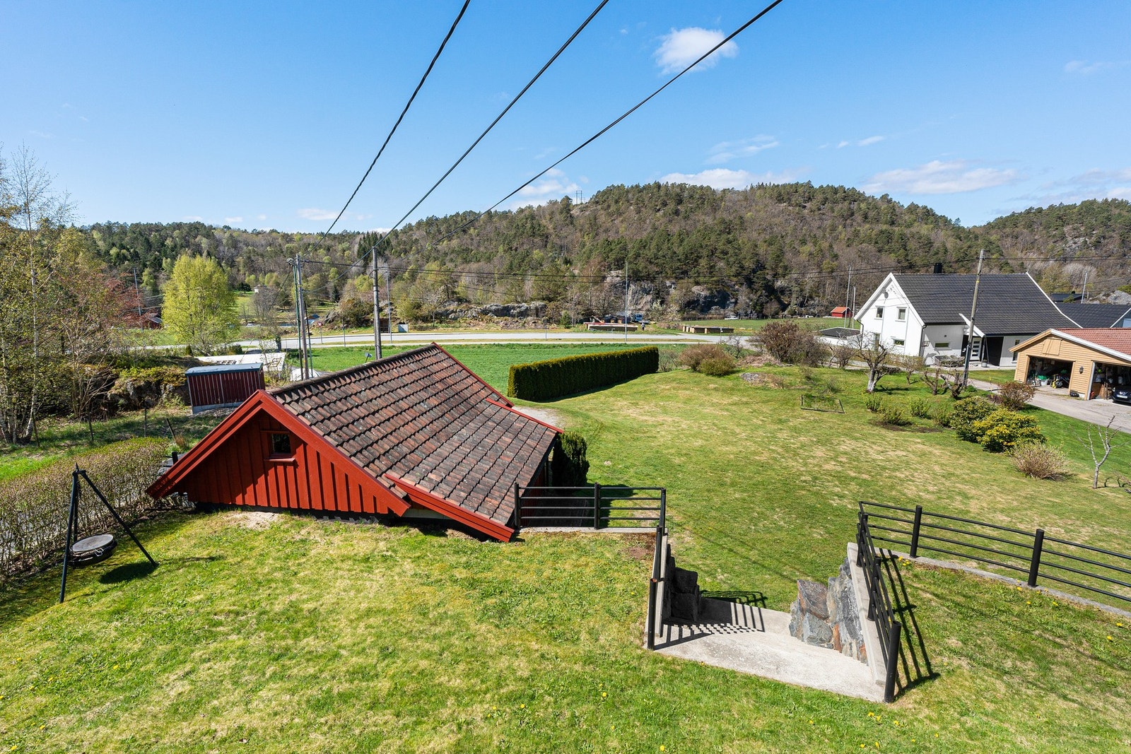 Utsikt fra luftebalkong Galleribilde