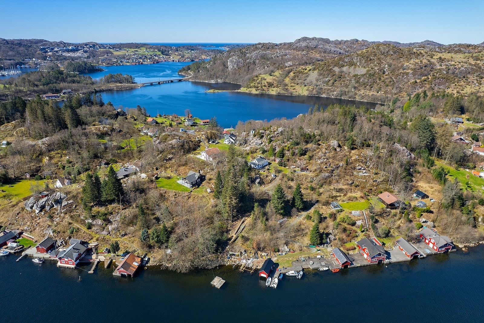 Kort vei inn til Egersund sentrum med alle sine fasiliteter. Galleribilde