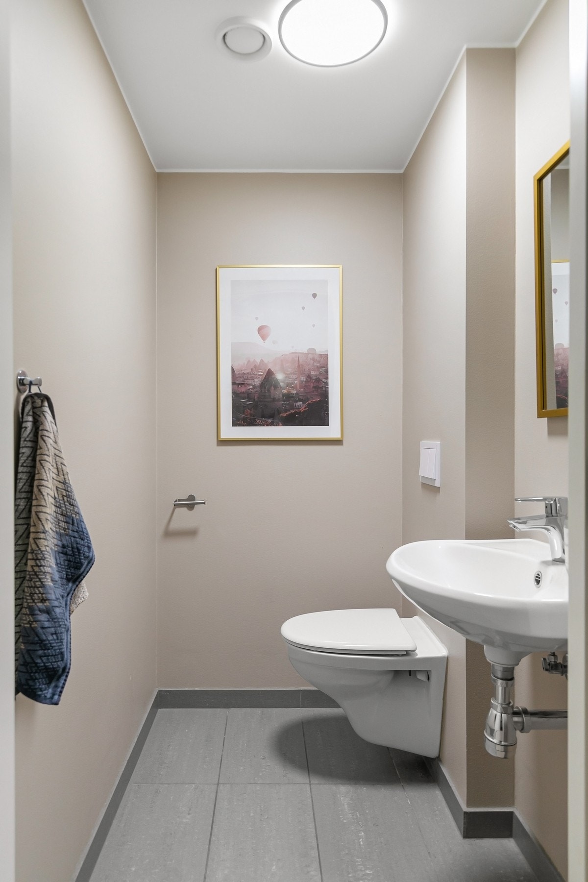 Leiligheten har et eget separat wc Galleribilde