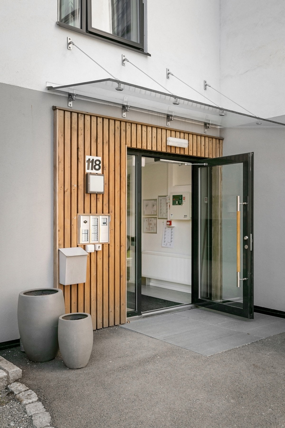 Felles inngangsparti Galleribilde