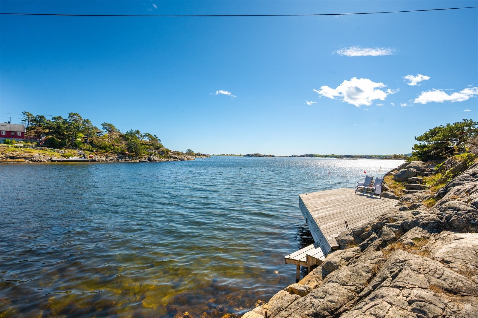 Dypvannsbrygge med plass til stor båt! Galleribilde