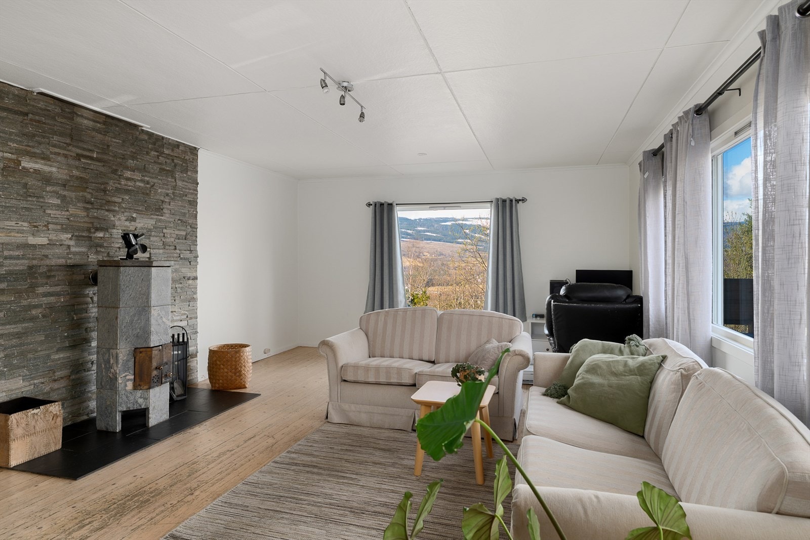 Lyse overflater gir en god base for personlig innredning. Galleribilde