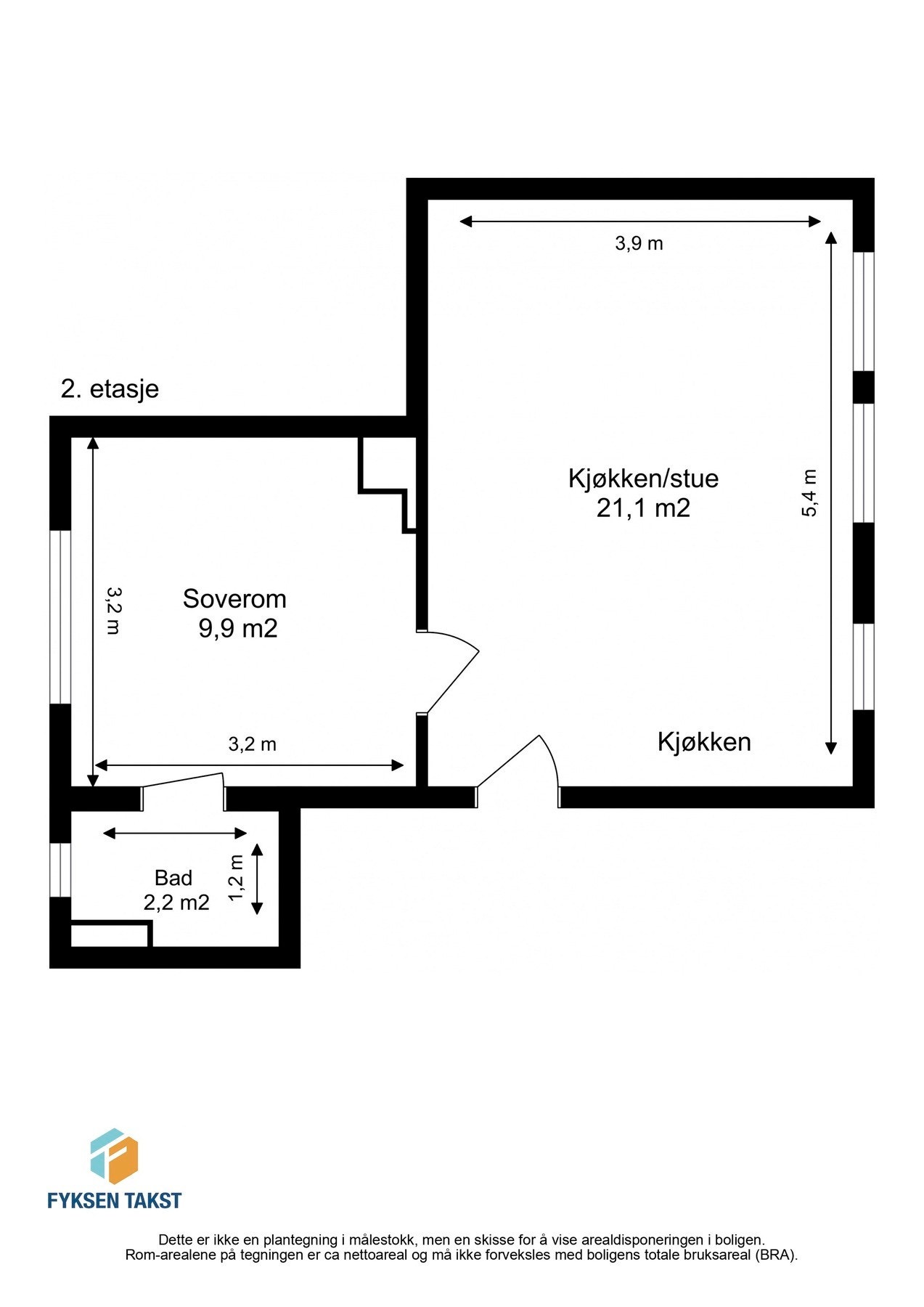 Planskisse. Galleribilde