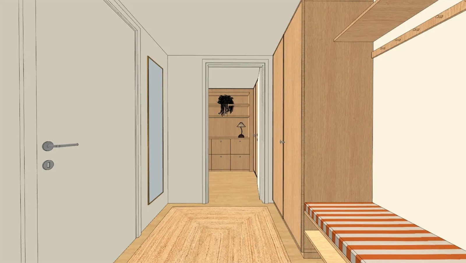Kun til illustrasjon av rommet og mulige møbleringsløsninger. Avvik vil forekomme. Galleribilde
