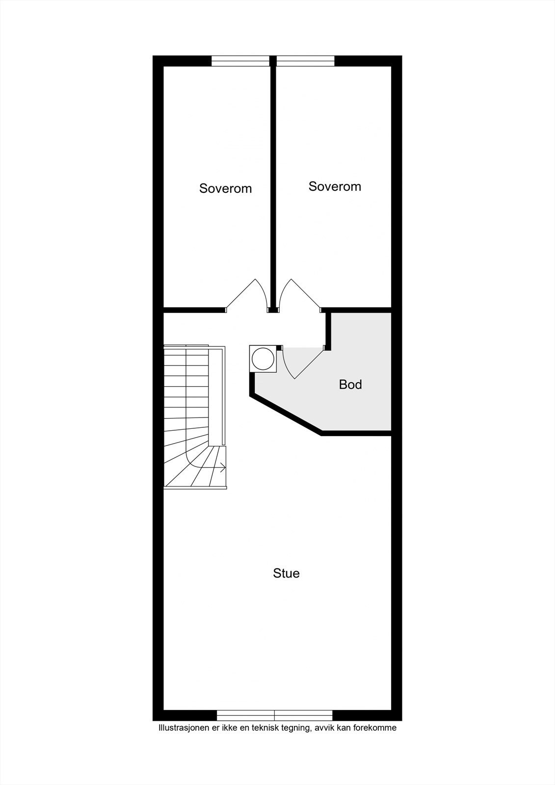 Planskisse 2. Etasje / Loft Galleribilde